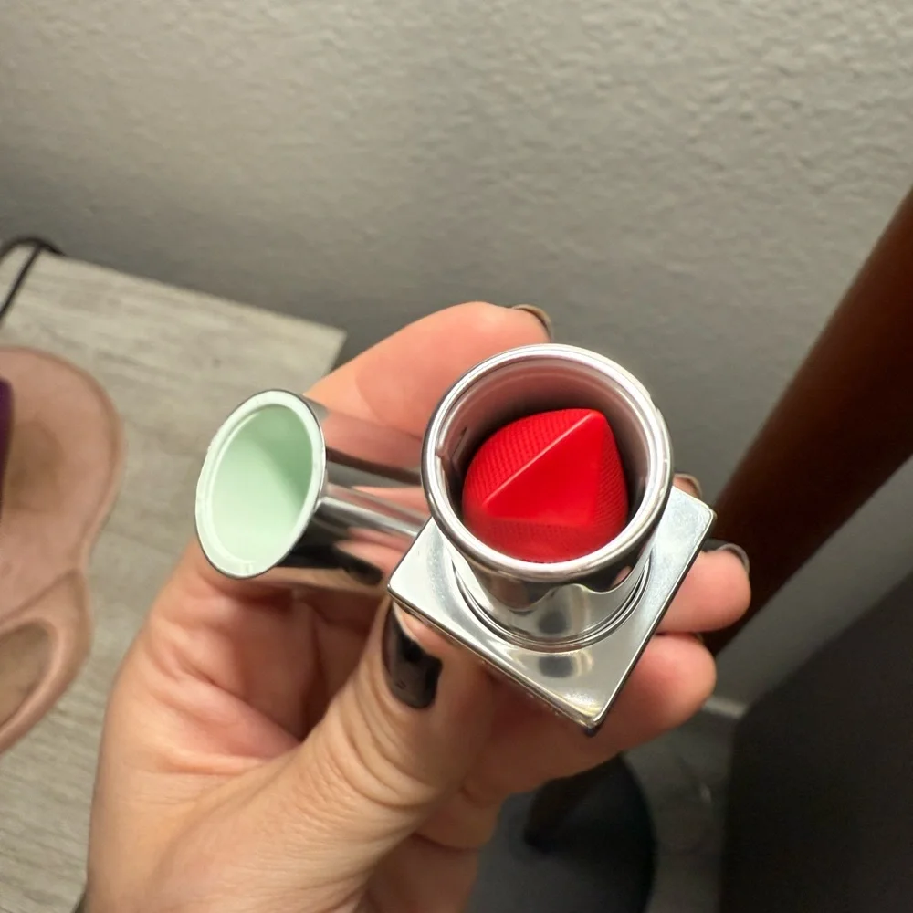 Prada Red Soft Matte Lipstick.